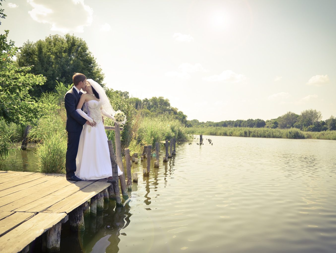 Eine Traumhochzeit zu Wasser